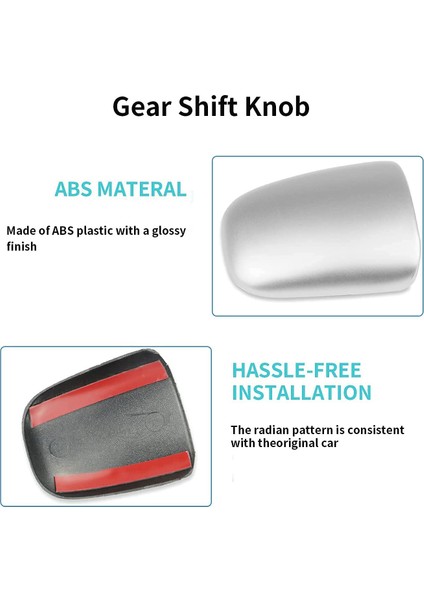 Vites Topuzu Kapağı Trim Dekorasyon Çıkartması Dodge Challenger Şarj Cihazı 2015-2021 Için Araba Iç Aksesuarları, Gümüş (Yurt Dışından) fırsatları