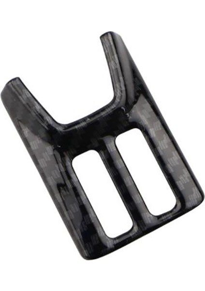 Araba Şekillendirme Aksesuarları 1 Adet Abs Iç Uyarı Işığı Lambası Anahtarı Kapağı Trim Ford Focus 2019 2020, Karbon Fiber (Yurt Dışından)