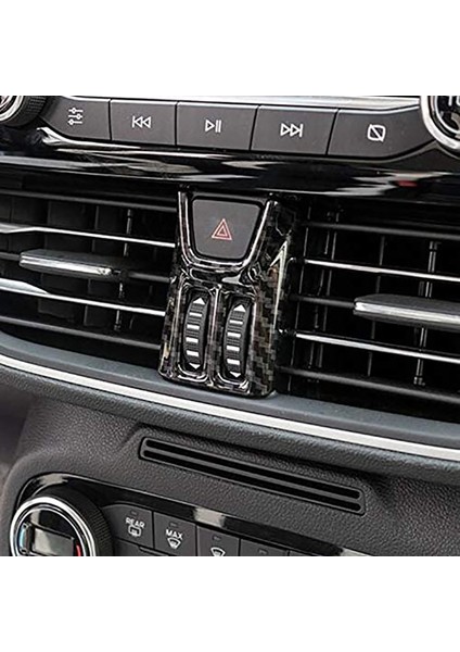 Araba Şekillendirme Aksesuarları 1 Adet Abs Iç Uyarı Işığı Lambası Anahtarı Kapağı Trim Ford Focus 2019 2020, Karbon Fiber (Yurt Dışından) fiyatları