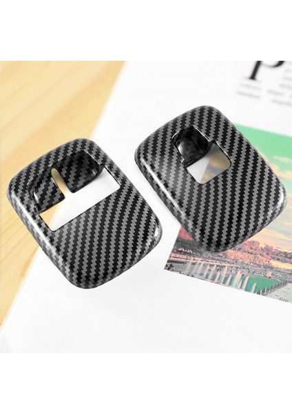 Adet Araba Karbon Fiber Cam Kaldırma Anahtarı Düğme Kapağı Trim Etiket Benz Smart 453 Fortwo Forfour 2015+ Aksesuarları (Yurt Dışından) fırsatları