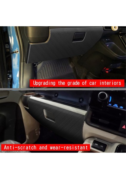 Toyota Sienta 10 Serisi Araba Deri Eldiven Kutusu Trim Paneli Sticker Araba Yolcu Saklama Kutusu Paneli Karbon Fiber (Yurt Dışından) indirimleri