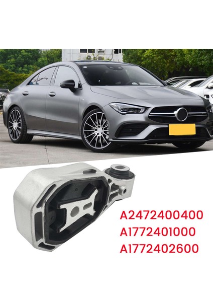 A2472400400 Mercedes-Benz Için Motor Montaj Braketi W177 A220 CLA35 CLA45 Amg 19-21 Arka Üst Salıncak Desteği A1772401000 (Yurt Dışından)
