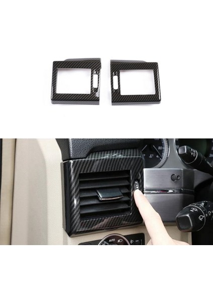 Mercedes Benz Glk X204 2008 - 2012 Için Araba Yan Klima Havalandırma Çıkışı Koruyucu Kapak Çerçeve Döşemesi (Yurt Dışından) fırsatları