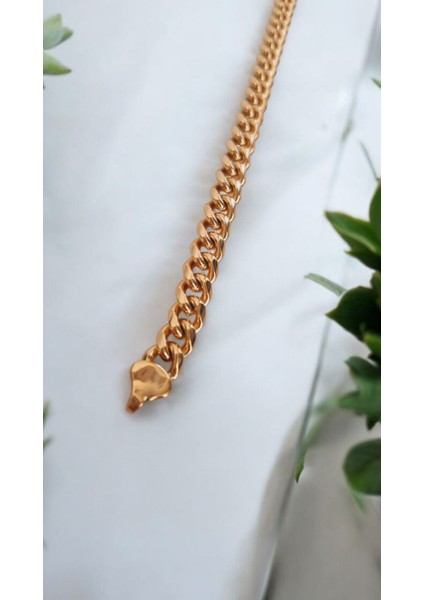 Paslanmaz Çelik Gurmet Rose Gold Bileklik