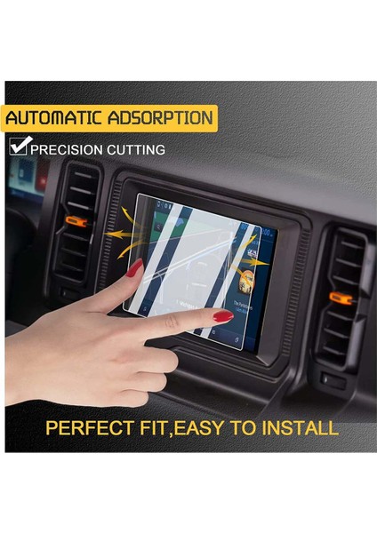 2021 2022 Ford Bronco Navigasyon Kontrol Ekran Koruyucuları Merkezi Dokunmatik Hd Şeffaf Navigasyon Koruyucu Film, 8 Inç (Yurt Dışından) modelleri