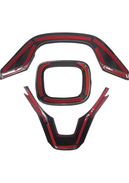 Adet Araba Direksiyon Kalıplama Merkezi Çıkartma Trim Çerçeve 10TH Gen Honda Accord Sedan 2018-2021 Için (Yurt Dışından) fiyatları