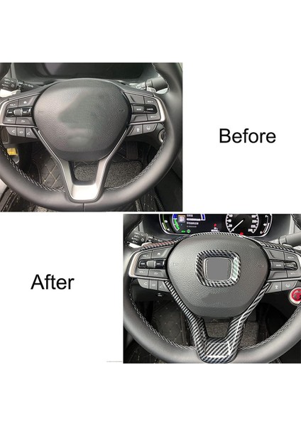 Adet Araba Direksiyon Kalıplama Merkezi Çıkartma Trim Çerçeve 10TH Gen Honda Accord Sedan 2018-2021 Için (Yurt Dışından) indirimleri