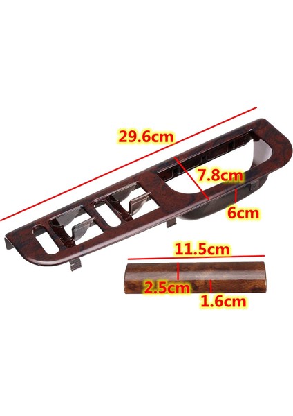 Araba Ahşap Pencere Anahtarı Kontrol Paneli Trim-Vw Passat Jetta Golf Mk4 1998 1999-2004 3B1867171 E (Yurt Dışından) modelleri