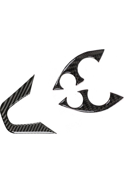 Araba Karbon Fiber Direksiyon Dekorasyon Kapak Trim Etiket Mercedes Benz Smart 453 Fortwo 2016-2021 Için Fit (Yurt Dışından) modelleri