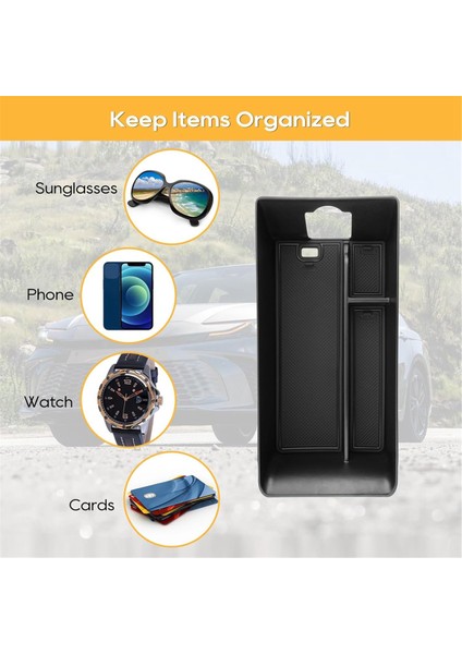 Toyota Camry Le/se/xle/xse 2024 2025 Aksesuarları Için Orta Konsol Düzenleyici Kol Dayama Saklama Kutusu Tepsisi (Yurt Dışından) indirimleri