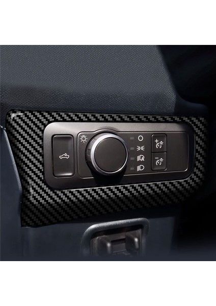 Ford Maverick 2022+ Için Araç Iç Karbon Fiber Far Ayar Anahtarı Dekorasyon Kapak Trim (Yurt Dışından) fırsatları