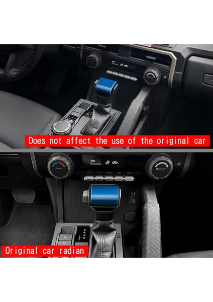 Araba Vites Topuzu Başı Trim Kapağı Sticker Toyota Tacoma 2024 Mavi Için Araba Iç Aksesuarları (Yurt Dışından) modelleri