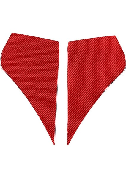 11TH Honda Civic 2022 Için Karbon Fiber Araba Ön Iç Kapı Paneli Etiket Kapı Kol Dayama Kapağı Trim Çıkartması Aksesuarları, A (Yurt Dışından)