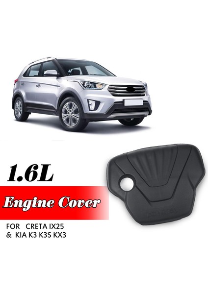 Motor Kapağı Koruma Kapağı 29240-2B810 Kia Rıo Için Hyundai Solaris Creta IX25 Sonata Tucson Motor 1.6 (Yurt Dışından)