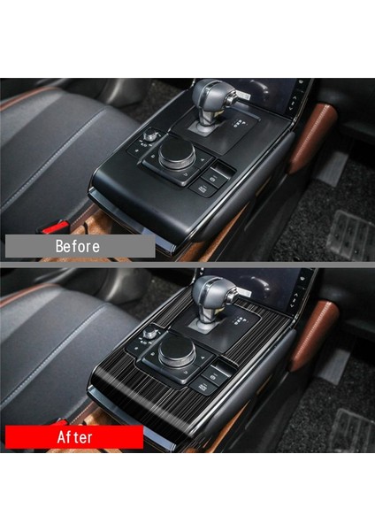 2022 Mazda MX30 Mx-30 Araba Merkezi Vites Paneli Kontrol Paneli Çıkartması Iç Mekan Modifikasyonu (Yurt Dışından) indirimleri