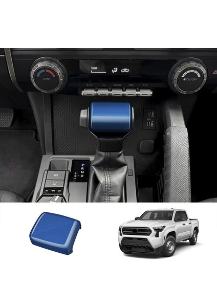 Araba Vites Topuzu Başı Trim Kapağı Sticker Toyota Tacoma 2024 Mavi Için Araba Iç Aksesuarları (Yurt Dışından) indirimleri