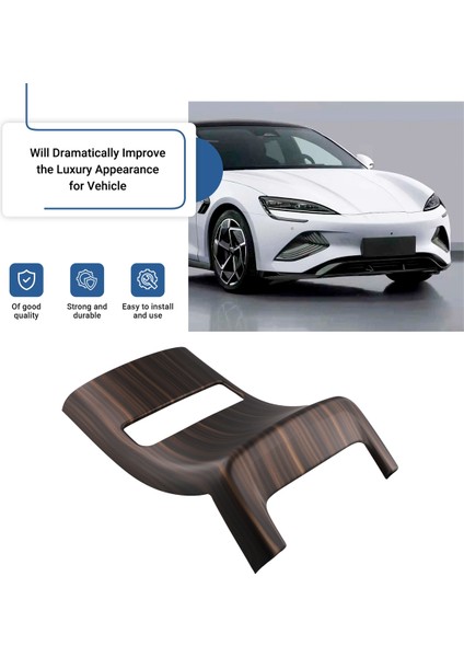 Araba Arka Hava Çıkış Havalandırma Paneli Kapağı Trim Dekor Koruyucu Ahşap Desen Rengi Byd Seal / Byd Atto 4 (Yurt Dışından) indirimleri