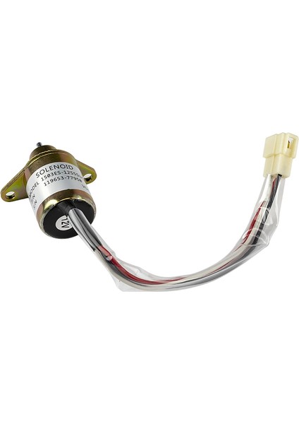 12 V Yanmar Motor Takeuchi Için Yakıt Kapatma Solenoidi 1503ES-12S5SUC5S Durdurma Solenoid Parçası 17594-6001-4 SA4569T SA-4562T (Yurt Dışından)