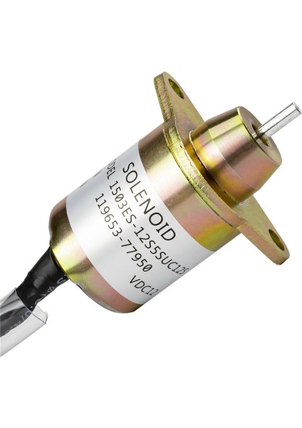 12 V Yanmar Motor Takeuchi Için Yakıt Kapatma Solenoidi 1503ES-12S5SUC5S Durdurma Solenoid Parçası 17594-6001-4 SA4569T SA-4562T (Yurt Dışından)