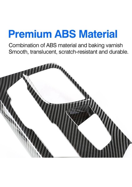 -Bmw 5 Serisi G30 2018-2022 Için Karbon Fiber Araba Merkezi Konsol Vites Paneli Kapak Trim Çerçeve Dekor Etiket (Yurt Dışından) indirimleri