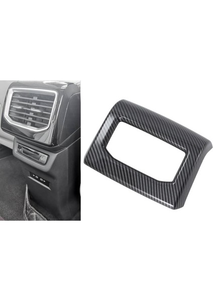 Id.4x Id.4 Id4 2021 2022 Karbon Fiber Abs Araba Arka Klima Çıkış Havalandırma Kapağı Trim Çerçeve Etiket Aksesuarları (Yurt Dışından) fırsatları
