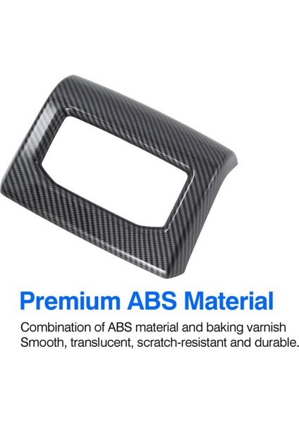 Id.4x Id.4 Id4 2021 2022 Karbon Fiber Abs Araba Arka Klima Çıkış Havalandırma Kapağı Trim Çerçeve Etiket Aksesuarları (Yurt Dışından) indirimleri