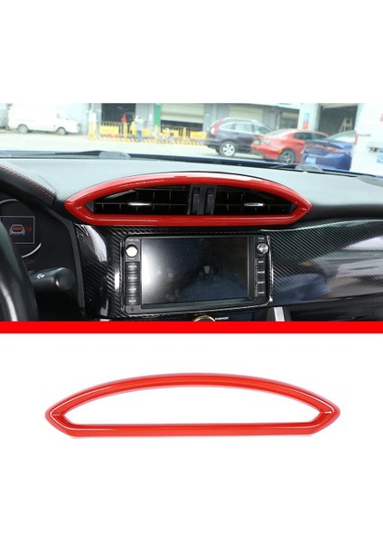 Suu Brz Toyota 86 2012-2020 Orta Konsol Klima Çıkış Havalandırma Kapağı Trim Çerçeve Çıkartmaları Aksesuarları, Kırmızı (Yurt Dışından) fiyatları