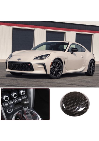 Toyota 86 Suu Brz 2012-2020 Için Araba Karbon Fiber Vites Golf Sopası Kılıfı Merkezi Kontrol Dekor Çıkartmalar Aksesuarları (Yurt Dışından) fiyatları