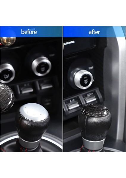 Toyota 86 Suu Brz 2012-2020 Için Araba Karbon Fiber Vites Golf Sopası Kılıfı Merkezi Kontrol Dekor Çıkartmalar Aksesuarları (Yurt Dışından) modelleri