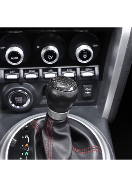 Toyota 86 Suu Brz 2012-2020 Için Araba Karbon Fiber Vites Golf Sopası Kılıfı Merkezi Kontrol Dekor Çıkartmalar Aksesuarları (Yurt Dışından) indirimleri