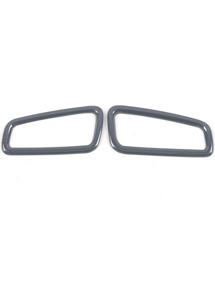 11TH Gen Honda Civic 2022 Için Paslanmaz Çelik Pano Hava Çıkış Havalandırma Çerçeve Kapak Trim Etiket Aksesuarları, Siyah (Yurt Dışından)