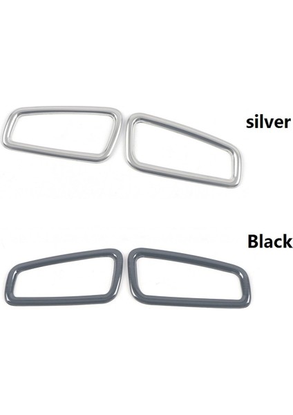 11TH Gen Honda Civic 2022 Için Paslanmaz Çelik Pano Hava Çıkış Havalandırma Çerçeve Kapak Trim Etiket Aksesuarları, Siyah (Yurt Dışından) indirimleri