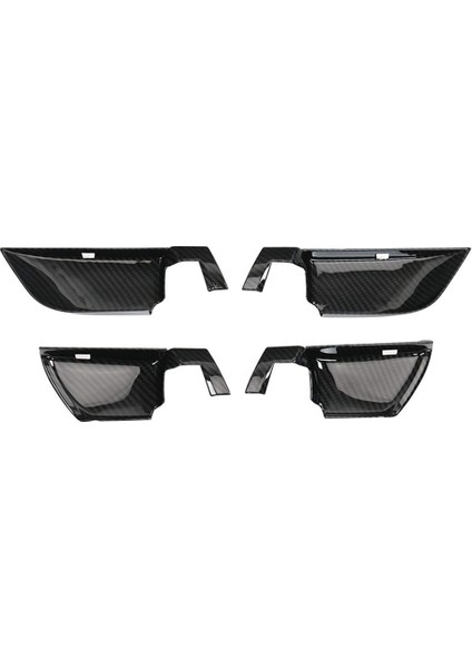 Honda Accord 2018-2021 Için Araba Iç Kapı Kolu Kase Kapağı Trim Karbon Fiber Tarzı Dekor Etiket Aksesuarları (Yurt Dışından)