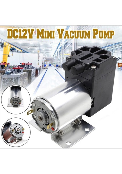 65-120KPA DC12V 6W Mini Vakum Pompası Gaz Analizi Örneklemesi Için Tutucu ile Negatif Basınçlı Emiş Pompası (Yurt Dışından)