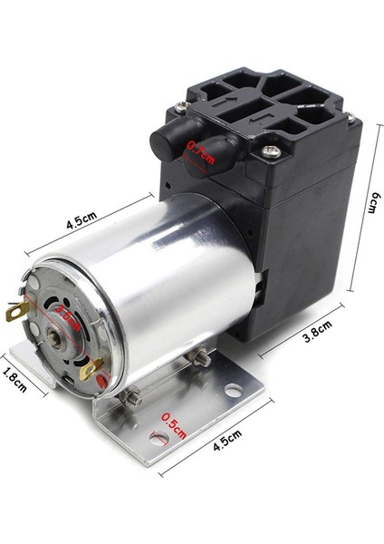 65-120KPA DC12V 6W Mini Vakum Pompası Gaz Analizi Örneklemesi Için Tutucu ile Negatif Basınçlı Emiş Pompası (Yurt Dışından)
