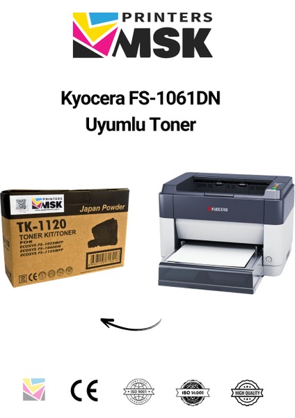 Kyocera FS-1061DN Uyumlu Toner