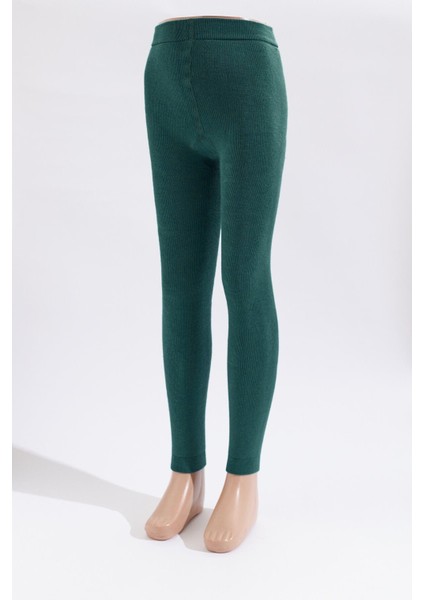 Içi Havlu Çocuk Tayt Zümrüt Yeşili fiyatları