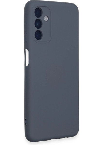 Samsung Galaxy A24 4g Kılıf Nano Içi Kadife Silikon - Gri Nrmsa