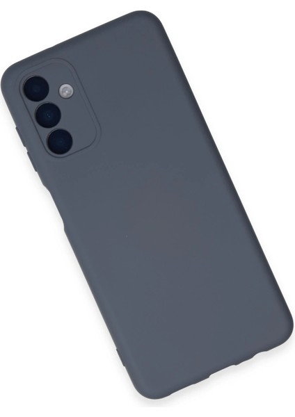 Samsung Galaxy A24 4g Kılıf Nano Içi Kadife Silikon - Gri Nrmsa