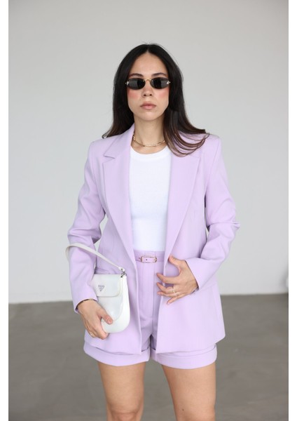 Belden Oturtmalı Blazer Ceket