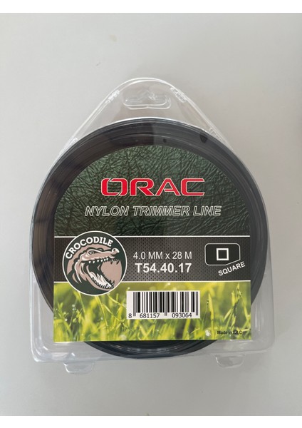 4.0mm 28METRE Misina Tırpan Misinası Ot Biçme Misinası