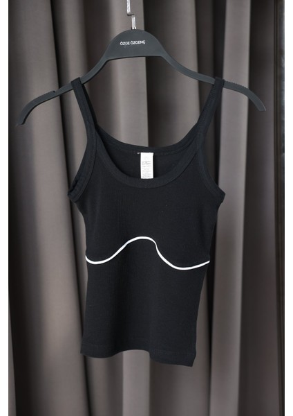 Ortası Biyeli Fitilli Atlet