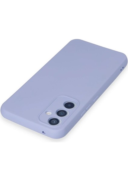 Samsung Galaxy A54 5g Kılıf Nano Içi Kadife Silikon - Lila Nrmsa