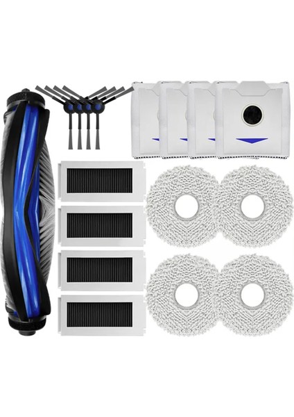 Debot N30 Omni / Pro Yedek Parça Aksesuar Ana Yan Fırça Filtre Paspas Toz Torbası (Yurt Dışından)