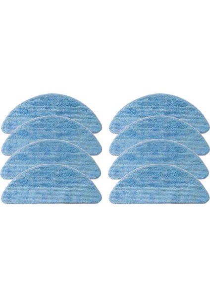 Paspas Bezleri 820T 800T Robot Süpürge Paspas Bezi Aksesuarları Için Yedek Bez, 8 Adet (Yurt Dışından)