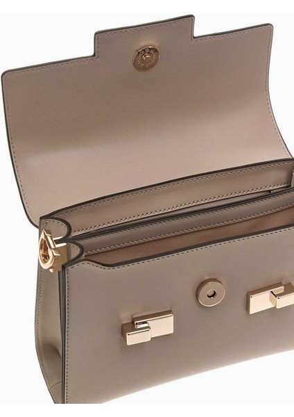 Eco Handle Flap Mini Kapaklı El Çantası