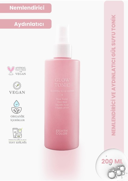 Glow Tonic - Nemlendirici ve Arındırıcı Gül Suyu Tonik