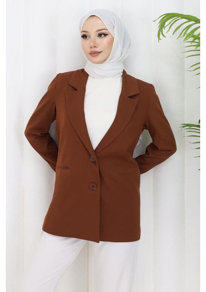 Kadın Ceket Kahverengi 6146
