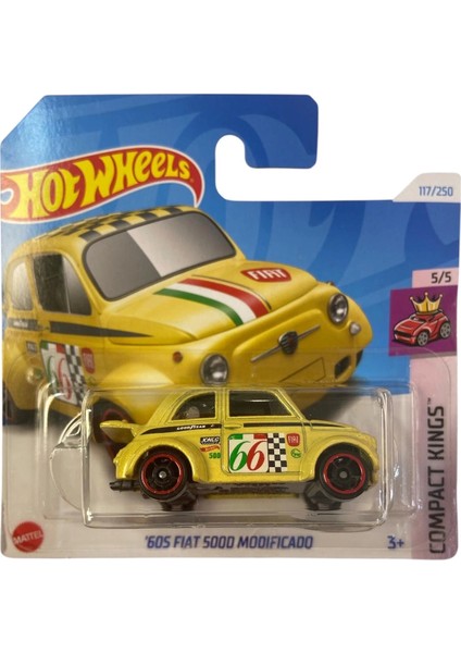 Hot Wheels (2024) '60S Fıat 500D Modıfıcado
