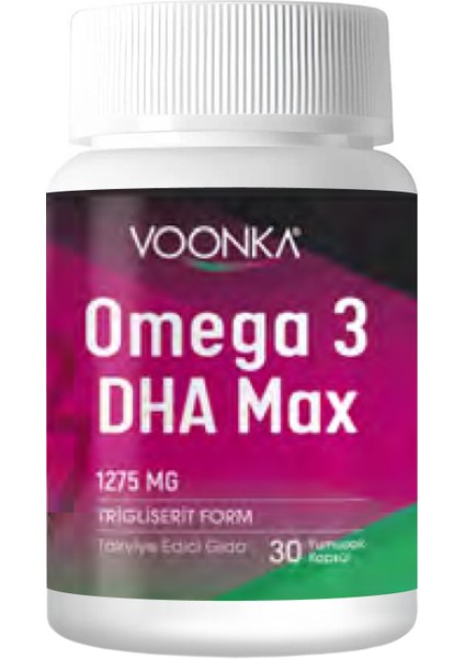 Omega 3 Dha Max 30 Yumuşak Kapsül - Yeni Ambalaj
